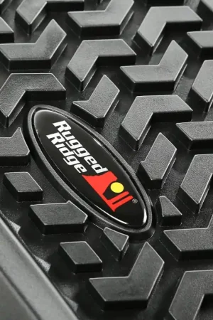 Rugged Ridge Floor Liner Front/Rear/Cargo Black 2007-2010 Jeep Wrangler JK 2 Dr Super Sale
