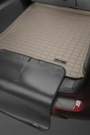 WeatherTech 22-23 Land Rover Range Rover L460 (7 Pass.) Cargo Liner w/Bumper Protector - Tan Exclusive