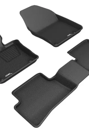 Fan Favorite 3D MAXpider 2019-2020 Lexus UX Kagu 1st  & 2nd Row Floormat - Black