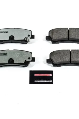 Power Stop 15-19 Ford Mustang Rear Z26 Extreme Street Brake Pads w/Hardware While Supplies Last