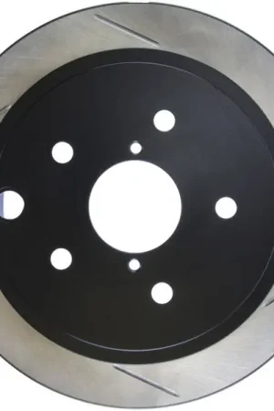 StopTech Power Slot 2015 Subaru WRX (w/o EyeSight) Rear Left Slotted Rotor Authentic