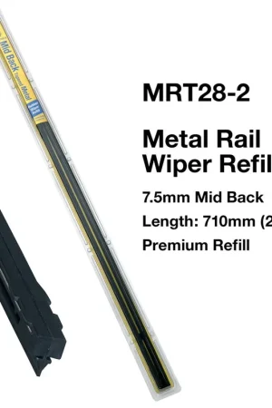 Tridon 28 Inch Metal Rail Wiper Refills - Mid Back Tapered (Pair) - MRT28-2 Hot Deal