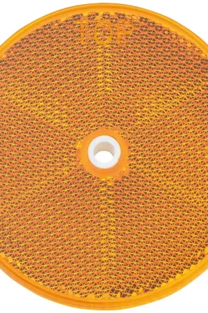 Exclusive Offer Narva Amber Retro Reflector With Fixing Bolt - 84021BL