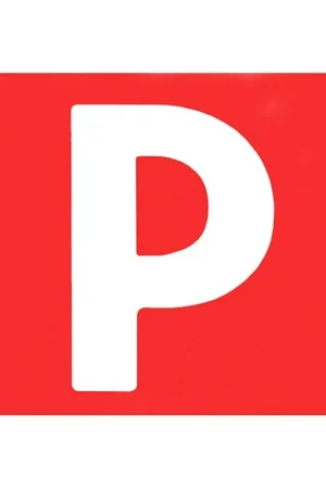 Pro-Kit 2x Magnetic Red P Plates - Suits WA and VIC - RG9388 Markdown