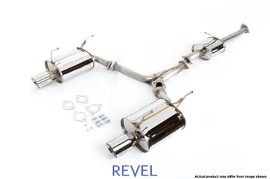 Revel Medallion Touring-S Catback Exhaust - Dual Muffler 00-05 Honda S2000 - T70040R Exclusive