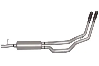 Direct From Manufacturer Gibson 05-06 Ford F-250 Super Duty Lariat 6.8L 2.5in Cat-Back Dual Sport Exhaust - Stainless - 69101
