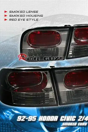 New Arrival Smoked Red Eye Taillights