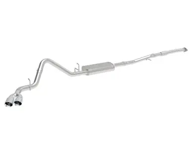 Markdown aFe Vulcan Series 3in 304SS Exhaust Cat-Back w/ Pol Tips 2019 GM Silverado / Sierra 1500 L4-2.7L (t) - 49-34109-P