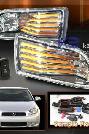 Brand New JDM Black Fog Lights