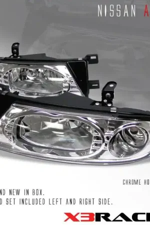 Handmade JDM Chrome Crystal Headlights