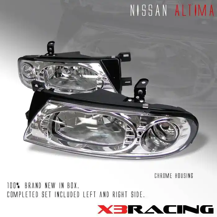 Handmade JDM Chrome Crystal Headlights