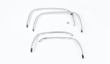 Putco 17-20 Ford SuperDuty w/ Factory Flares - 3.5in Wide Stainless Steel Fender Trim - 97285 One Day Deal