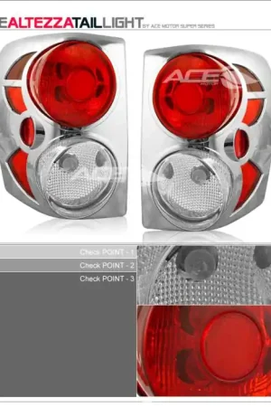 Luxury Chrome Clear Taillights