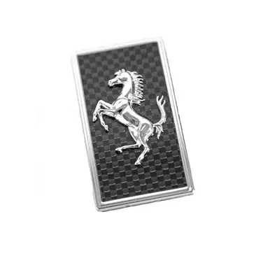 fabspeed Carbon Fiber Hood Badge - Ferrari 488 Pista Authentic