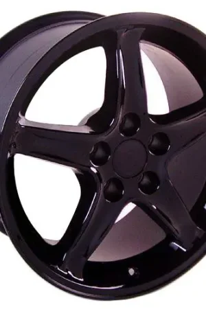 Today Only Cobra R Style Wheel Black - Mustang 17 Inch 4 Wheel Package