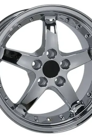 Cobra R Style Wheel Chrome - Mustang 17 Inch 4 Wheel Package Cheap