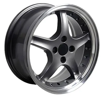 Cobra Style Wheel Gunmetal - Mustang 17 Inch 4 Wheel Package Best Seller