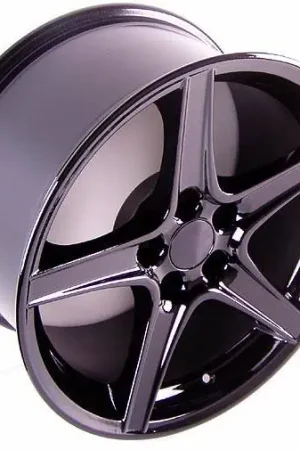 Saleen Style Wheel Black - Mustang 18 Inch 4 Wheel Package One Day Deal