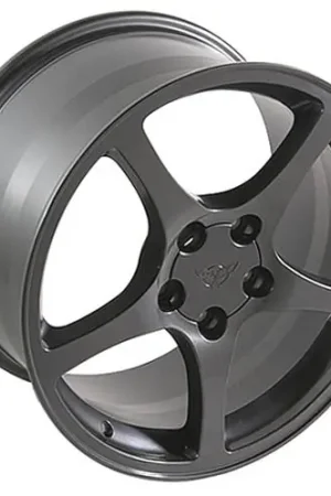 C5 Style Wheel Gunmetal - GM 17 Inch 4 Wheel Package Exclusive