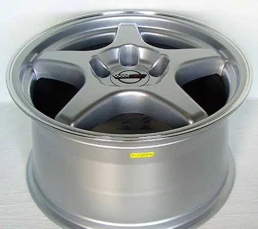 Express Delivery ZR Style Wheel Silver - GM 17 Inch 4 Wheel Package
