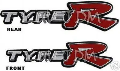 Same Day Shipping Honda & Acura Type R Emblem