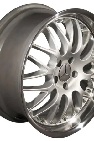 19 inch Deep Dish Split Spoke Silver - 4 wheel set Direct From Manufacturer