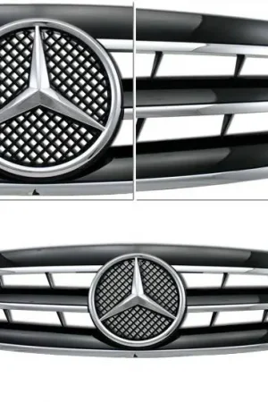 Latest S Style W203 C Class Grille - Black