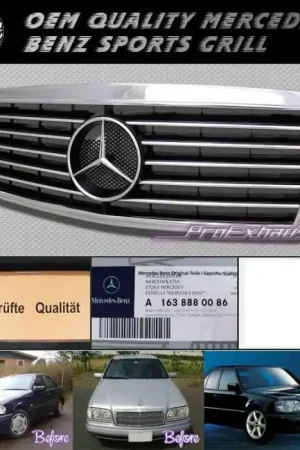 Don’t Miss Out W202 Full Chrome Grille