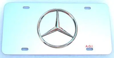 Mercedes LOGO Plate Chrome High Quality