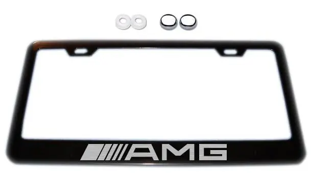 Authentic AMG Black Plate Frame