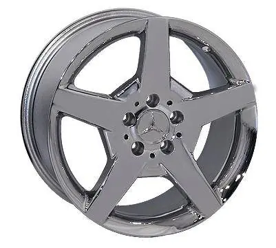 No Minimum Order 17 Inch 5 Chrome - 4 Wheel Set