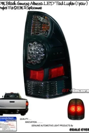 Black LED Altezza Tail Lights Luxury