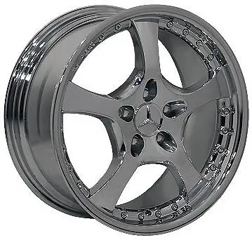 Markdown 18 Inch Z5 Chrome - 4 Wheel Set