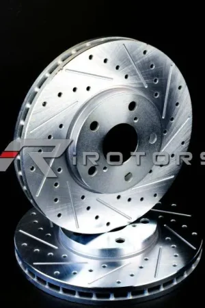 Direct From Factory Front Drilled Rotors Sport - Pair