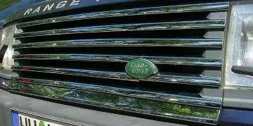 Range Rover Stainless Grille Inserts Free Shipping