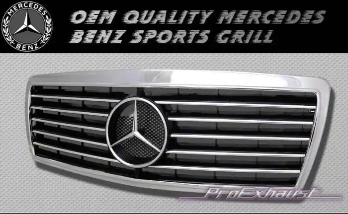 Latest W202 Chrome Sport Grille