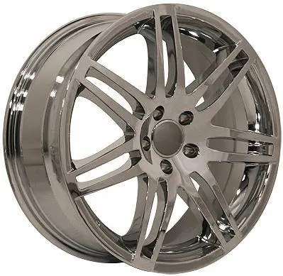 Popular 18 580 Chrome - 4 Wheel Set