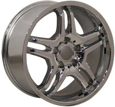 Fan Favorite 17 In 485 Chrome - 4 Wheel Set