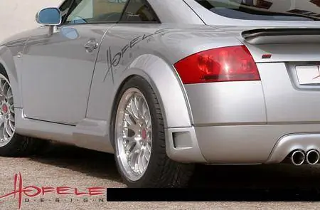 Rear Fender Flares with Air Intakes Must Have