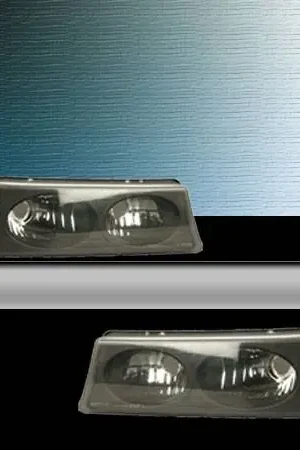 Clear Silverado Parking Lights - Black Housing Hassle-Free Returns