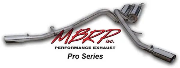 Luxury MBRP Pro Series Dual Split Side Exhaust System S5008304
