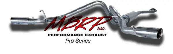 Premium MBRP Pro Series Dual Split Side Exhaust System S5018304