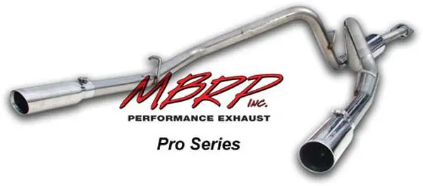 Today Only MBRP Pro Series Dual Split Rear Exhaust System S5020304