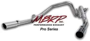 Same Day Shipping MBRP Pro Series Dual Split Side Exhaust System S5110304
