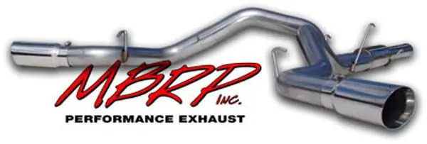 Crafted MBRP Pro Series Cool Duals Exhaust System S6110304