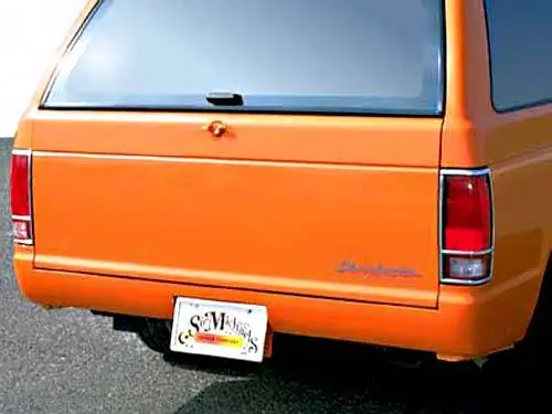 Rollpan with License Plate - Bolt On - 2888201 Best Choice