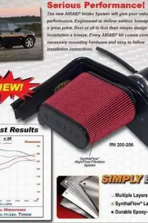 Airaid Cold Air Intake - 200-206 Low Price