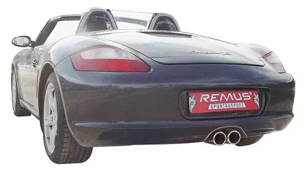 Porsche Cayman Remus Racing Rear Silencer System - 686006 1705 Hot Picks
