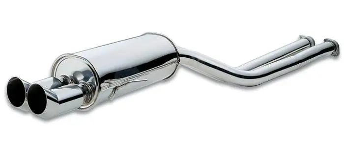 Budget Stainless Steel Rear Section Exhaust Piping - 1715
