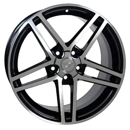 Authentic Z06 Style Wheel - GM Staggered 4 Wheel Package